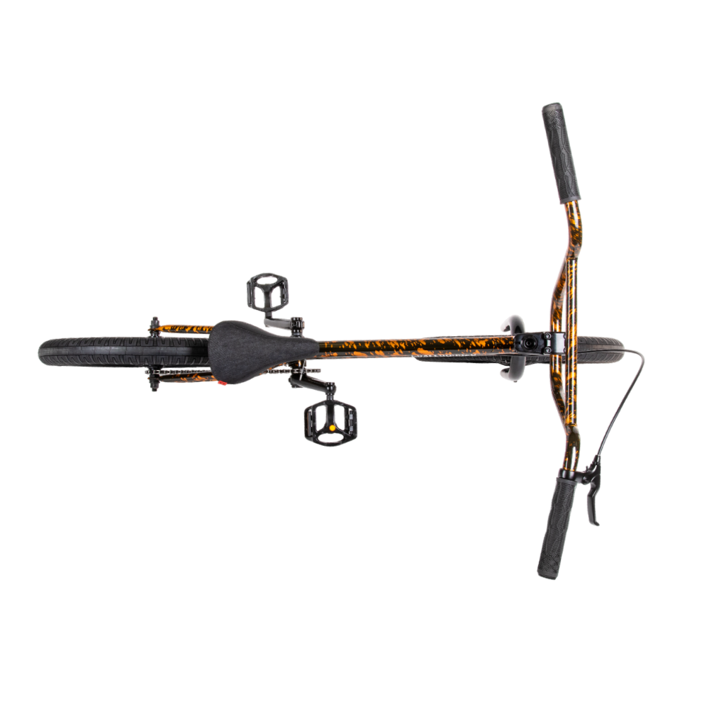 Велосипед BMX Tech Team Grasshopper 2024 20"х20,4" оранжево-черный 5