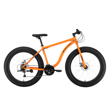 Велосипед Black One Monster 26 D оранжевый/чёрный/черный 20"