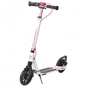 Самокат TECH TEAM City Scooter Disk Brake Розовый (2022)