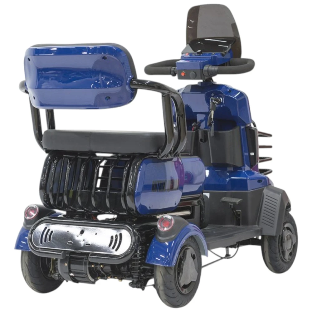 Электротрицикл Rutrike Квадро Красный 2