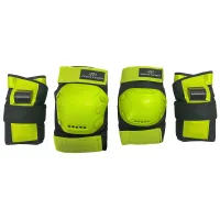 Набор защиты Tech Team Safety Line 900 салатовый (РАЗМЕР M)