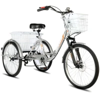 Электровелосипед РВЗ Чемпион 250W 10Ah серебро складной